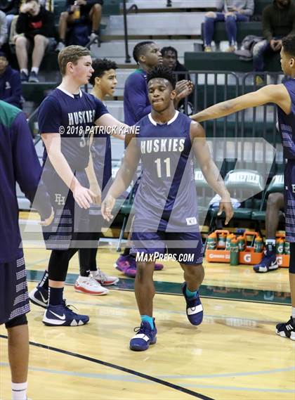 Thumbnail 3 in Flint Hill vs. Wakefield (George Long Holiday Hoops Tournament) photogallery.