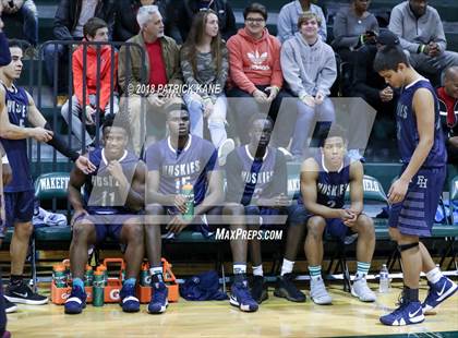 Thumbnail 3 in Flint Hill vs. Wakefield (George Long Holiday Hoops Tournament) photogallery.