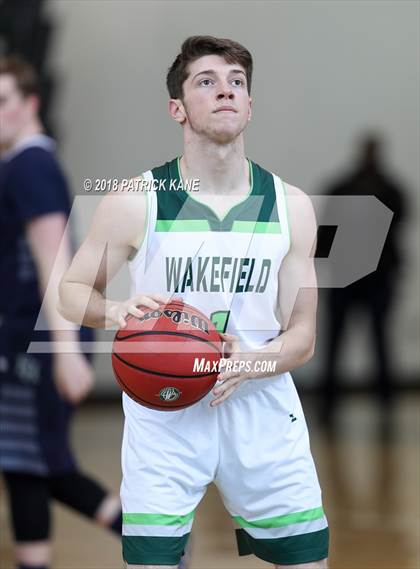 Thumbnail 1 in Flint Hill vs. Wakefield (George Long Holiday Hoops Tournament) photogallery.
