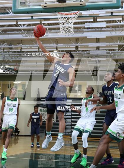 Thumbnail 2 in Flint Hill vs. Wakefield (George Long Holiday Hoops Tournament) photogallery.