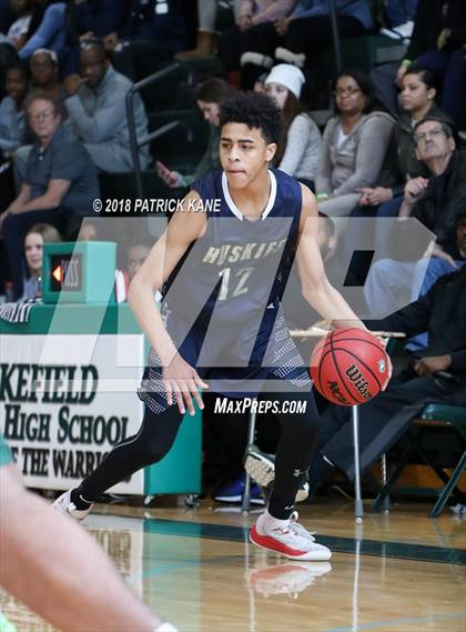 Thumbnail 2 in Flint Hill vs. Wakefield (George Long Holiday Hoops Tournament) photogallery.