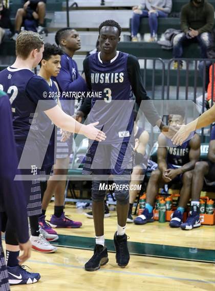 Thumbnail 2 in Flint Hill vs. Wakefield (George Long Holiday Hoops Tournament) photogallery.