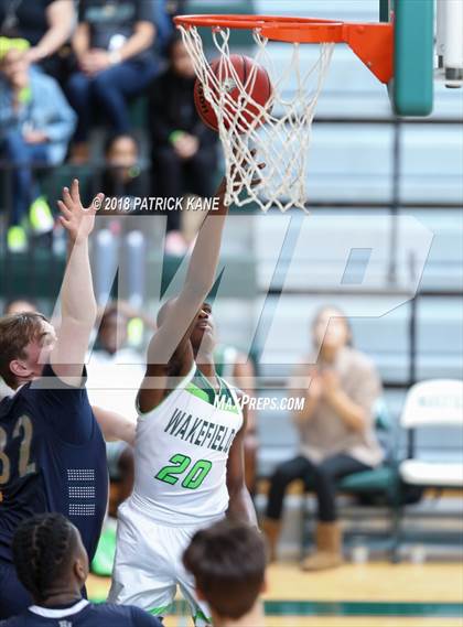 Thumbnail 1 in Flint Hill vs. Wakefield (George Long Holiday Hoops Tournament) photogallery.