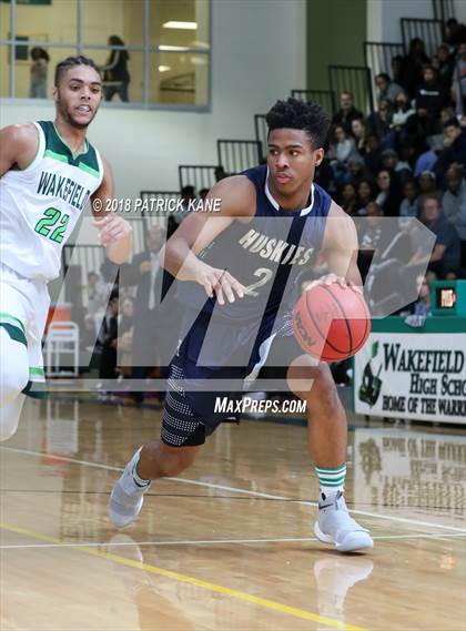 Thumbnail 3 in Flint Hill vs. Wakefield (George Long Holiday Hoops Tournament) photogallery.