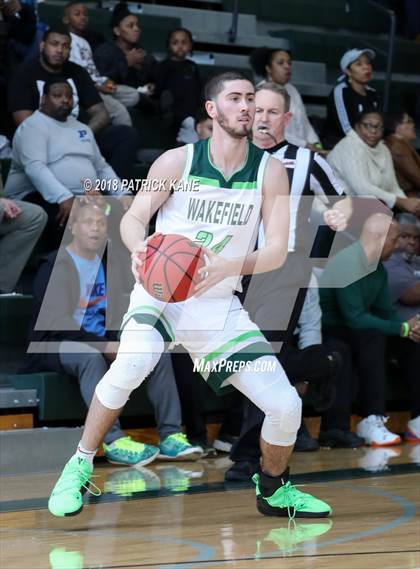 Thumbnail 3 in Flint Hill vs. Wakefield (George Long Holiday Hoops Tournament) photogallery.