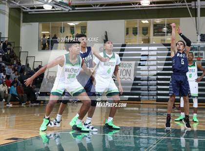 Thumbnail 1 in Flint Hill vs. Wakefield (George Long Holiday Hoops Tournament) photogallery.