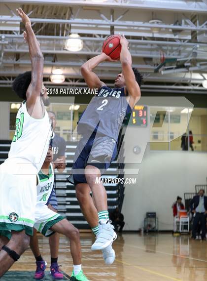 Thumbnail 2 in Flint Hill vs. Wakefield (George Long Holiday Hoops Tournament) photogallery.