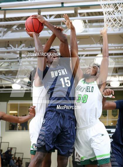 Thumbnail 1 in Flint Hill vs. Wakefield (George Long Holiday Hoops Tournament) photogallery.
