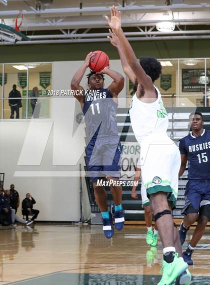Thumbnail 1 in Flint Hill vs. Wakefield (George Long Holiday Hoops Tournament) photogallery.