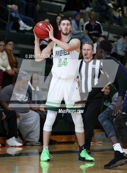 Thumbnail 2 in Flint Hill vs. Wakefield (George Long Holiday Hoops Tournament) photogallery.