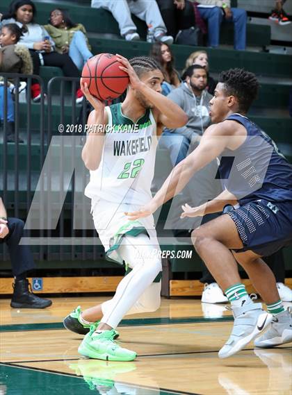 Thumbnail 1 in Flint Hill vs. Wakefield (George Long Holiday Hoops Tournament) photogallery.
