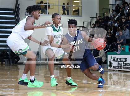 Thumbnail 2 in Flint Hill vs. Wakefield (George Long Holiday Hoops Tournament) photogallery.