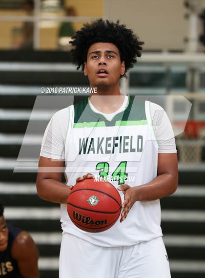 Thumbnail 3 in Flint Hill vs. Wakefield (George Long Holiday Hoops Tournament) photogallery.
