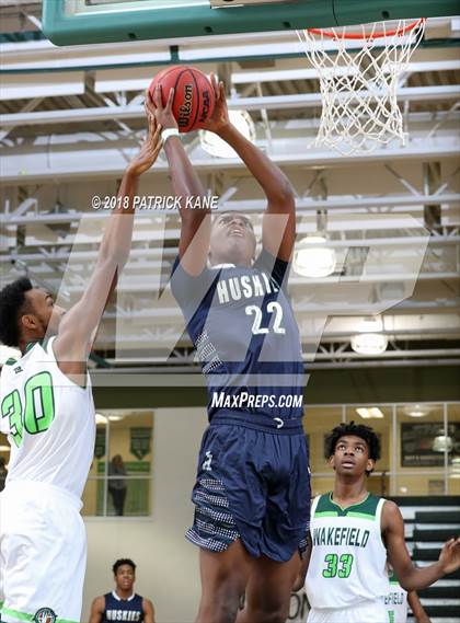 Thumbnail 1 in Flint Hill vs. Wakefield (George Long Holiday Hoops Tournament) photogallery.