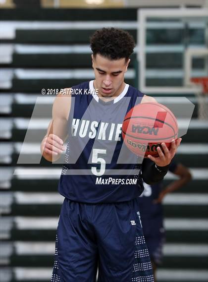 Thumbnail 1 in Flint Hill vs. Wakefield (George Long Holiday Hoops Tournament) photogallery.
