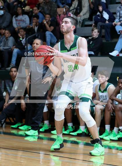 Thumbnail 3 in Flint Hill vs. Wakefield (George Long Holiday Hoops Tournament) photogallery.