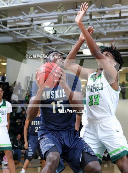 Thumbnail 2 in Flint Hill vs. Wakefield (George Long Holiday Hoops Tournament) photogallery.