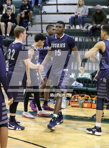 Thumbnail 3 in Flint Hill vs. Wakefield (George Long Holiday Hoops Tournament) photogallery.