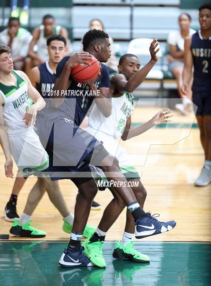 Thumbnail 3 in Flint Hill vs. Wakefield (George Long Holiday Hoops Tournament) photogallery.