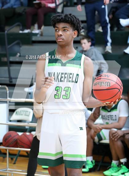 Thumbnail 3 in Flint Hill vs. Wakefield (George Long Holiday Hoops Tournament) photogallery.