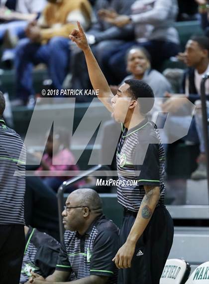Thumbnail 2 in Flint Hill vs. Wakefield (George Long Holiday Hoops Tournament) photogallery.