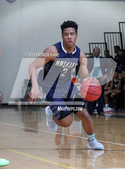 Thumbnail 1 in Flint Hill vs. Wakefield (George Long Holiday Hoops Tournament) photogallery.