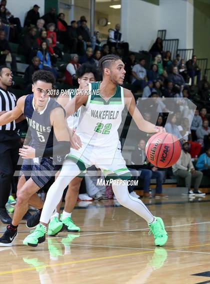 Thumbnail 1 in Flint Hill vs. Wakefield (George Long Holiday Hoops Tournament) photogallery.
