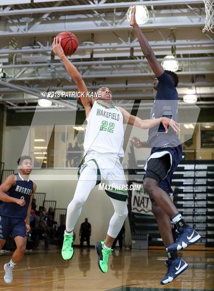 Thumbnail 1 in Flint Hill vs. Wakefield (George Long Holiday Hoops Tournament) photogallery.