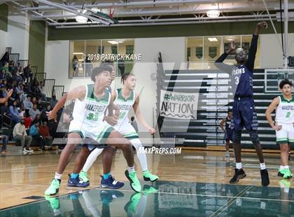 Thumbnail 3 in Flint Hill vs. Wakefield (George Long Holiday Hoops Tournament) photogallery.