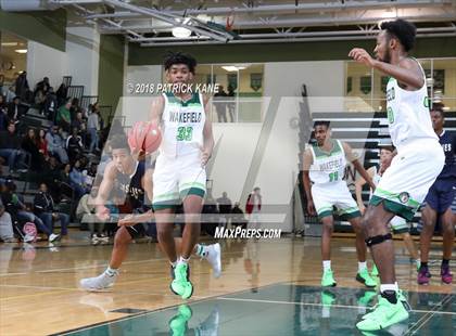 Thumbnail 1 in Flint Hill vs. Wakefield (George Long Holiday Hoops Tournament) photogallery.