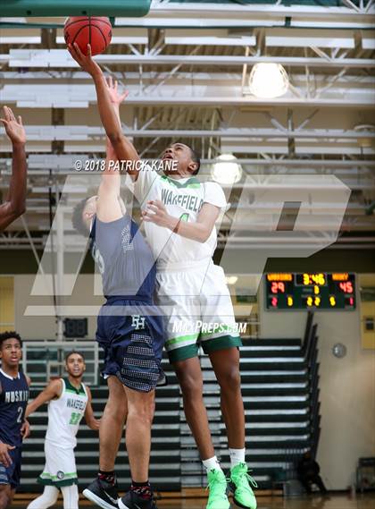Thumbnail 2 in Flint Hill vs. Wakefield (George Long Holiday Hoops Tournament) photogallery.