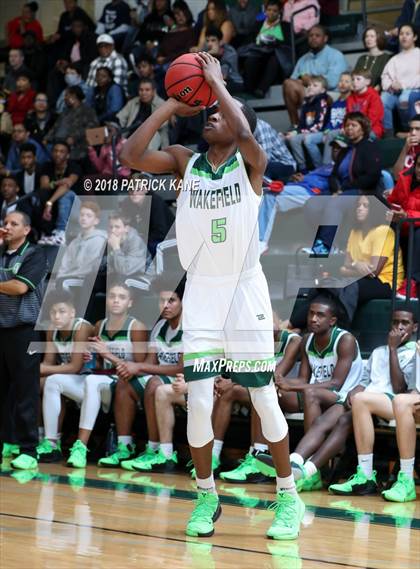 Thumbnail 1 in Flint Hill vs. Wakefield (George Long Holiday Hoops Tournament) photogallery.