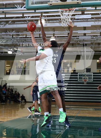 Thumbnail 1 in Flint Hill vs. Wakefield (George Long Holiday Hoops Tournament) photogallery.