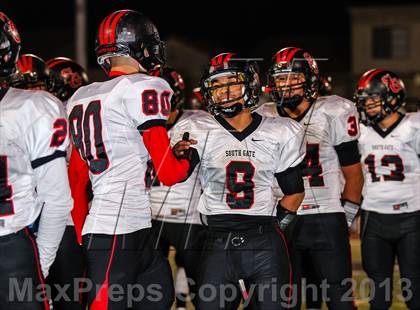 Thumbnail 3 in Granada Hills Charter vs. South Gate (CIF LA City Section D2 Semifinal) photogallery.