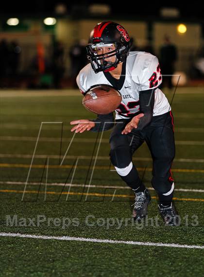 Thumbnail 3 in Granada Hills Charter vs. South Gate (CIF LA City Section D2 Semifinal) photogallery.