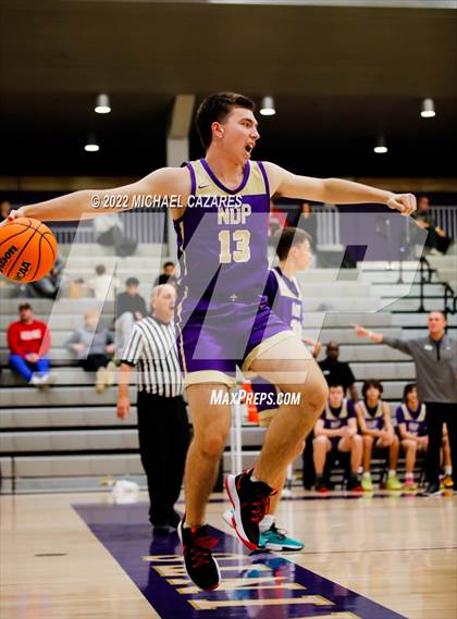 Thumbnail 2 in Bishop Manogue vs. Notre Dame Prep (Torrey Pines Holiday Classic, San Diego, CA) photogallery.