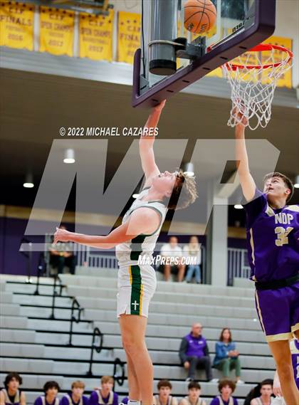 Thumbnail 2 in Bishop Manogue vs. Notre Dame Prep (Torrey Pines Holiday Classic, San Diego, CA) photogallery.
