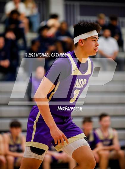 Thumbnail 2 in Bishop Manogue vs. Notre Dame Prep (Torrey Pines Holiday Classic, San Diego, CA) photogallery.
