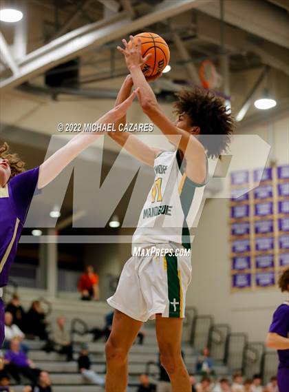 Thumbnail 1 in Bishop Manogue vs. Notre Dame Prep (Torrey Pines Holiday Classic, San Diego, CA) photogallery.
