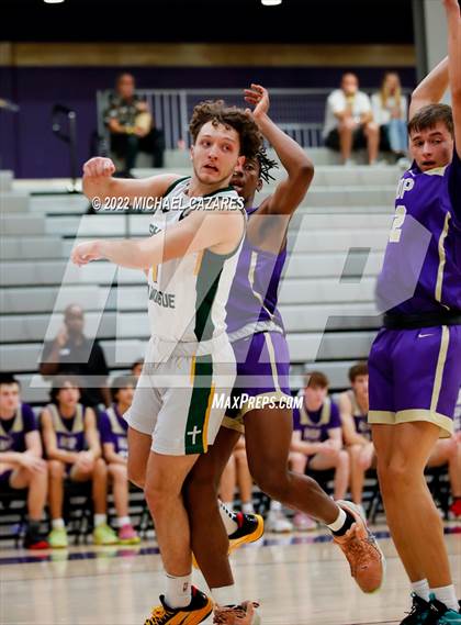 Thumbnail 2 in Bishop Manogue vs. Notre Dame Prep (Torrey Pines Holiday Classic, San Diego, CA) photogallery.