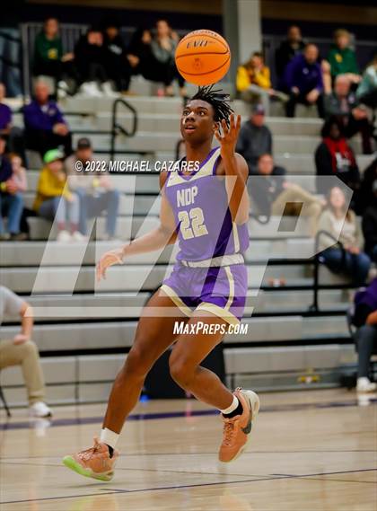 Thumbnail 1 in Bishop Manogue vs. Notre Dame Prep (Torrey Pines Holiday Classic, San Diego, CA) photogallery.