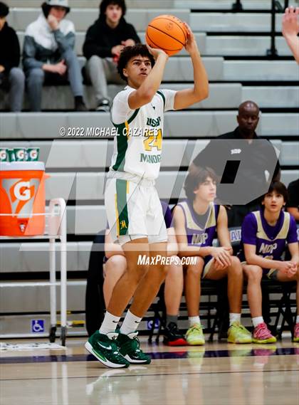 Thumbnail 1 in Bishop Manogue vs. Notre Dame Prep (Torrey Pines Holiday Classic, San Diego, CA) photogallery.