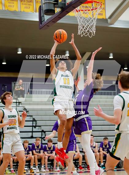 Thumbnail 3 in Bishop Manogue vs. Notre Dame Prep (Torrey Pines Holiday Classic, San Diego, CA) photogallery.