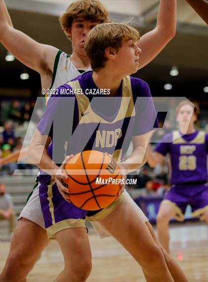 Thumbnail 1 in Bishop Manogue vs. Notre Dame Prep (Torrey Pines Holiday Classic, San Diego, CA) photogallery.