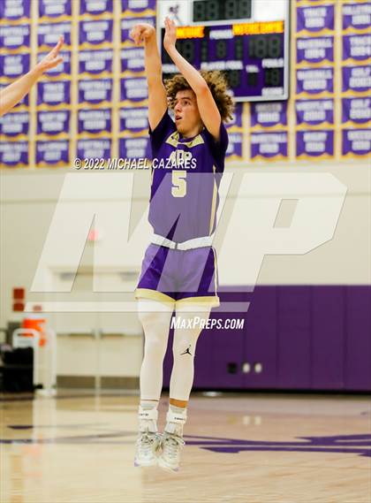 Thumbnail 1 in Bishop Manogue vs. Notre Dame Prep (Torrey Pines Holiday Classic, San Diego, CA) photogallery.