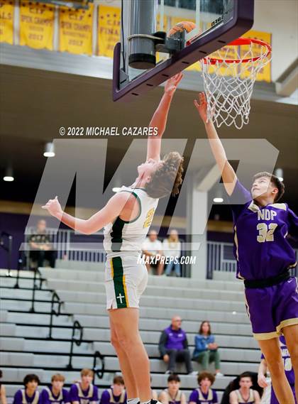 Thumbnail 3 in Bishop Manogue vs. Notre Dame Prep (Torrey Pines Holiday Classic, San Diego, CA) photogallery.