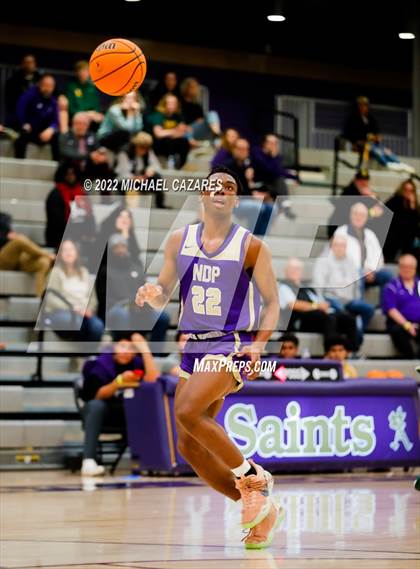 Thumbnail 2 in Bishop Manogue vs. Notre Dame Prep (Torrey Pines Holiday Classic, San Diego, CA) photogallery.