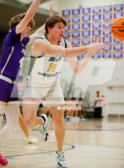 Thumbnail 2 in Bishop Manogue vs. Notre Dame Prep (Torrey Pines Holiday Classic, San Diego, CA) photogallery.