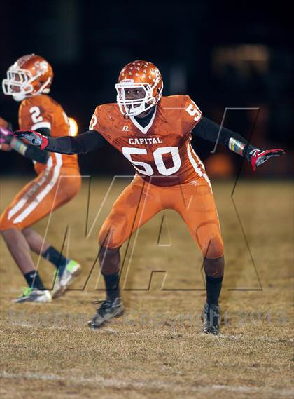 Thumbnail 3 in Capital Prep/Classical Magnet/Achievement First @ Bloomfield (CIAC Class S Quarterfinal) photogallery.