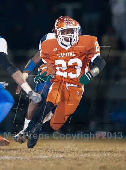 Thumbnail 3 in Capital Prep/Classical Magnet/Achievement First @ Bloomfield (CIAC Class S Quarterfinal) photogallery.